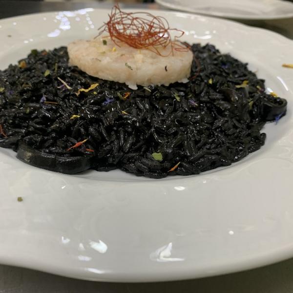 Risotto al nero di seppia